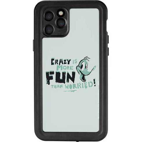 Looney Tunes Daffy Duck Crazy iPhone 11 Pro Waterproof Case
