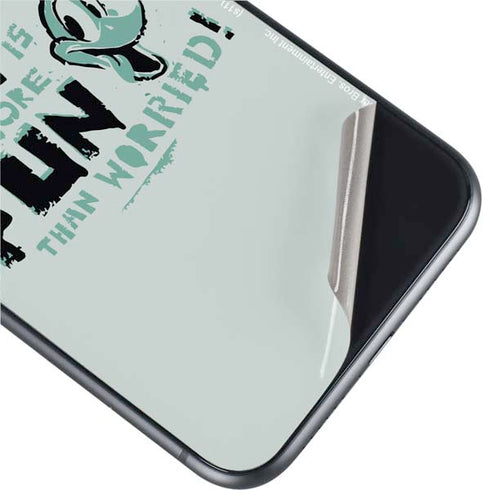 Looney Tunes Daffy Duck Crazy iPhone 11 Skin