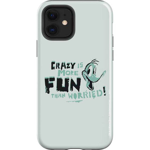 Looney Tunes Daffy Duck Crazy iPhone 12 Impact Case