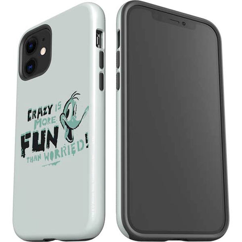 Looney Tunes Daffy Duck Crazy iPhone 12 Impact Case