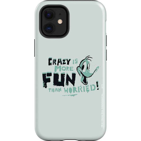 Looney Tunes Daffy Duck Crazy iPhone 12 Mini Impact Case