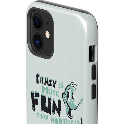 Looney Tunes Daffy Duck Crazy iPhone 12 Mini Impact Case