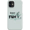 Looney Tunes Daffy Duck Crazy iPhone 12 Mini Lite Case
