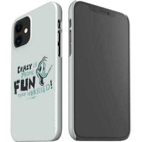 Looney Tunes Daffy Duck Crazy iPhone 12 Mini Lite Case