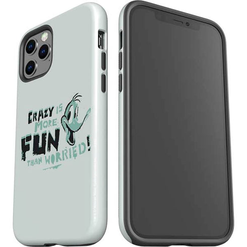 Looney Tunes Daffy Duck Crazy iPhone 12 Pro Impact Case