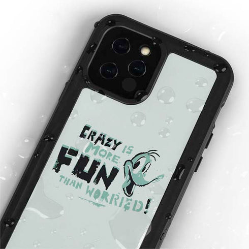 Looney Tunes Daffy Duck Crazy iPhone 12 Pro Max Waterproof Case