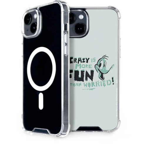Looney Tunes Daffy Duck Crazy iPhone 13 MagSafe Case