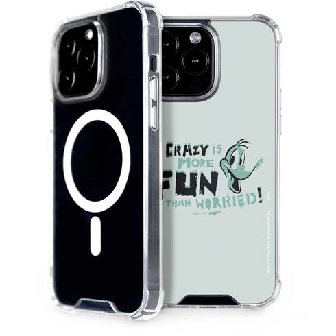 Looney Tunes Daffy Duck Crazy iPhone 13 Pro Max MagSafe Case