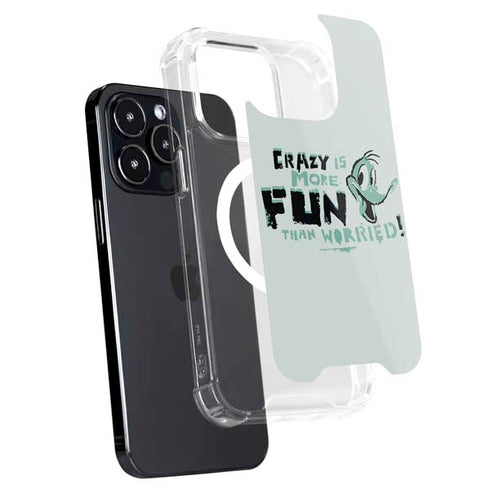 Looney Tunes Daffy Duck Crazy iPhone 13 Pro Max MagSafe Case