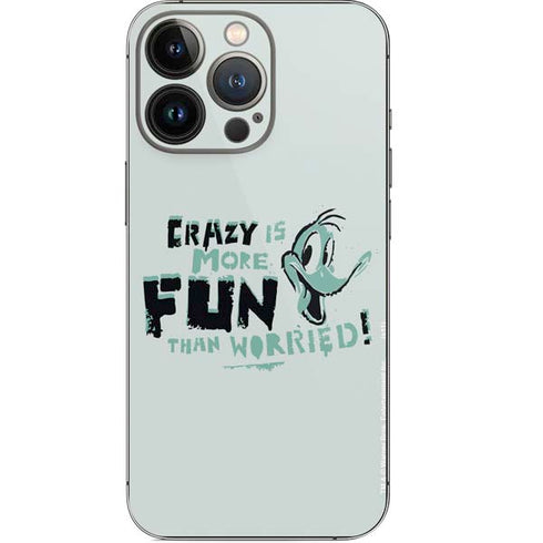 Looney Tunes Daffy Duck Crazy iPhone 13 Pro Skin