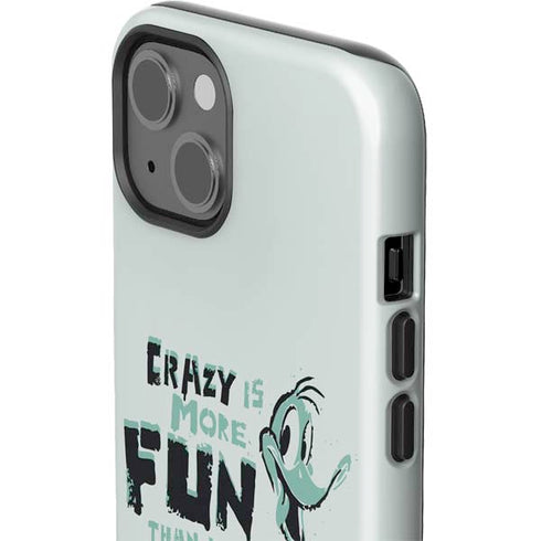 Looney Tunes Daffy Duck Crazy iPhone 15 Plus Impact Case