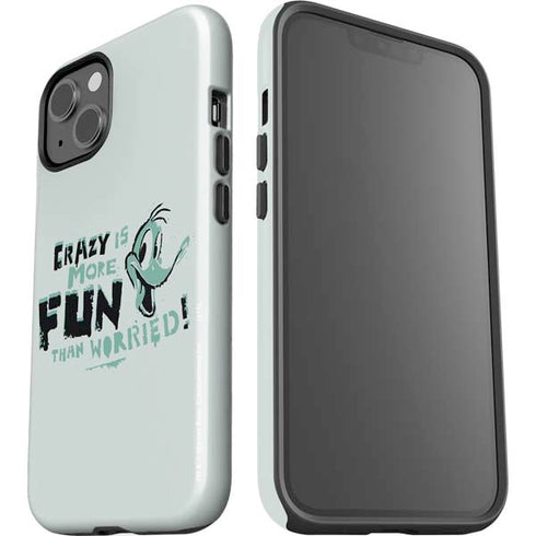 Looney Tunes Daffy Duck Crazy iPhone 14 Plus Impact Case