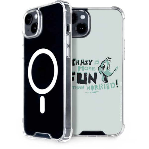 Looney Tunes Daffy Duck Crazy iPhone 14 MagSafe Case