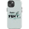 Looney Tunes Daffy Duck Crazy iPhone 14 Impact Case