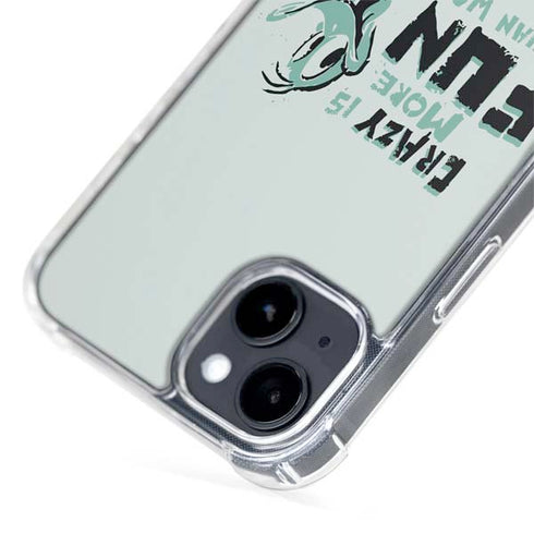Looney Tunes Daffy Duck Crazy iPhone 14 Plus MagSafe Case