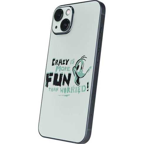 Looney Tunes Daffy Duck Crazy iPhone 14 Plus Skin