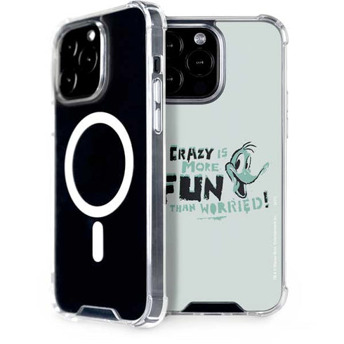 Looney Tunes Daffy Duck Crazy iPhone 14 Pro Max MagSafe Case