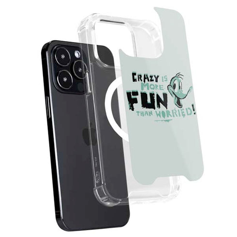 Looney Tunes Daffy Duck Crazy iPhone 14 Pro Max MagSafe Case