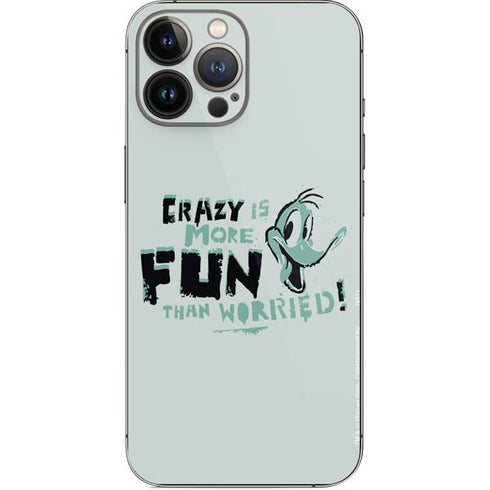 Looney Tunes Daffy Duck Crazy iPhone 14 Pro Max Skin