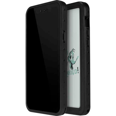 Looney Tunes Daffy Duck Crazy iPhone 14 Pro Max Waterproof Case