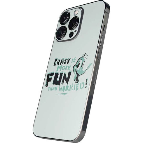 Looney Tunes Daffy Duck Crazy iPhone 14 Pro Skin