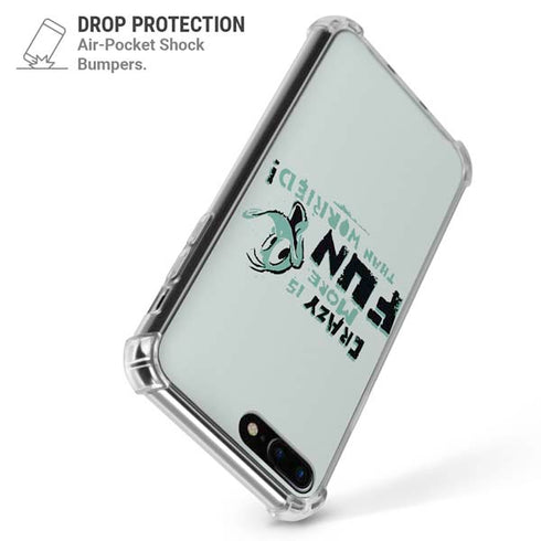 Looney Tunes Daffy Duck Crazy iPhone 7/8 Plus Clear Case