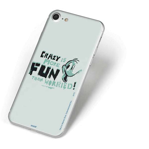Looney Tunes Daffy Duck Crazy iPhone 8 Skin