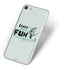 Looney Tunes Daffy Duck Crazy iPhone 8 Skin