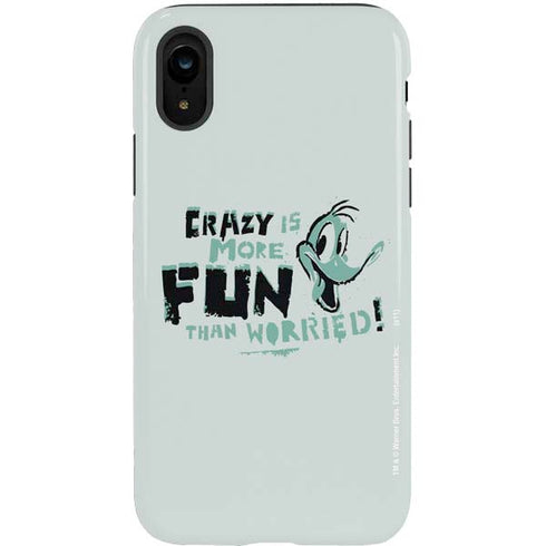 Looney Tunes Daffy Duck Crazy iPhone XR Pro Case