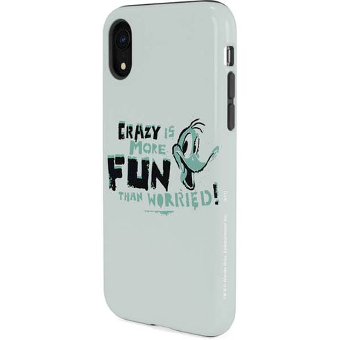 Looney Tunes Daffy Duck Crazy iPhone XR Pro Case