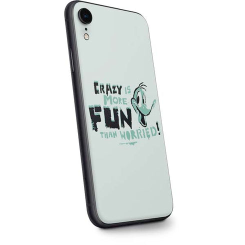 Looney Tunes Daffy Duck Crazy iPhone XR Skin