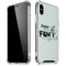 Looney Tunes Daffy Duck Crazy iPhone XS Max Clear Case