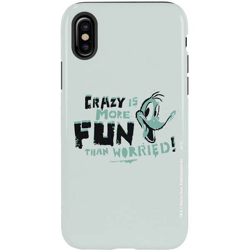 Looney Tunes Daffy Duck Crazy iPhone XS Pro Case