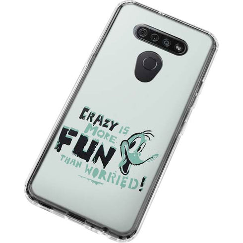 Looney Tunes Daffy Duck Crazy LG K51/Q51 Clear Case