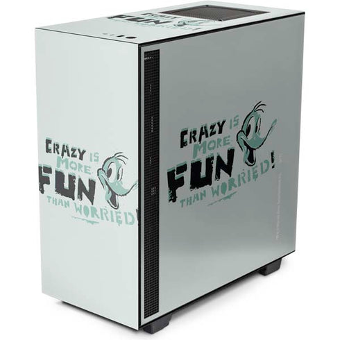 Looney Tunes Daffy Duck Crazy NZXT H510 Compact ATX Mid-Tower Case Skin