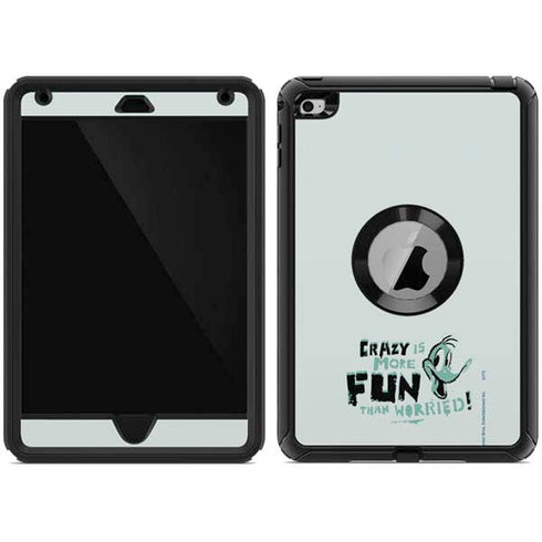 Looney Tunes Daffy Duck Crazy Otterbox Defender iPad Skin
