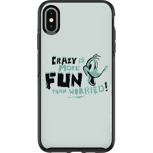 Looney Tunes Daffy Duck Crazy Otterbox Symmetry iPhone Skin