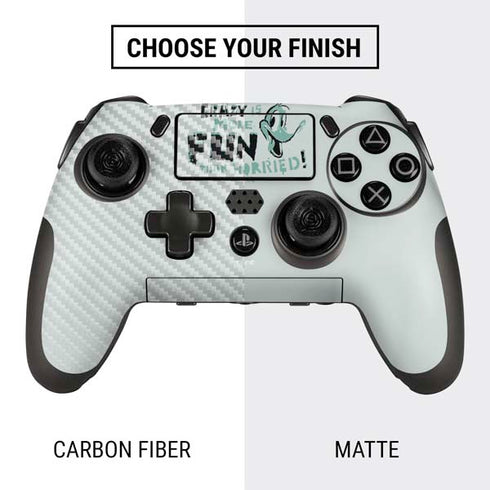 Looney Tunes Daffy Duck Crazy PlayStation Scuf Vantage 2 Controller Skin