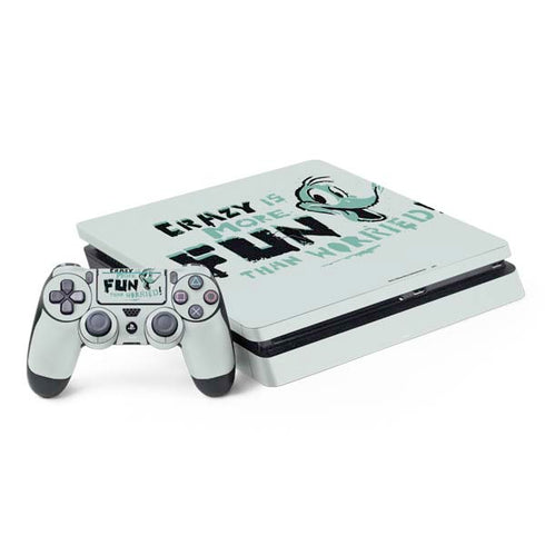 Looney Tunes Daffy Duck Crazy PS4 Slim Bundle Skin