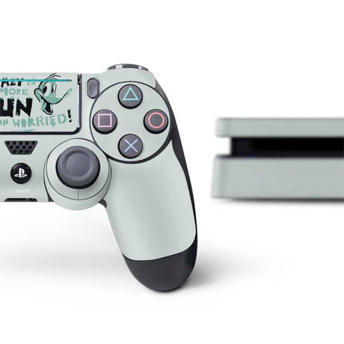 Looney Tunes Daffy Duck Crazy PS4 Slim Bundle Skin