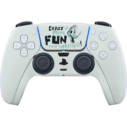 Looney Tunes Daffy Duck Crazy PS5 Controller Skin