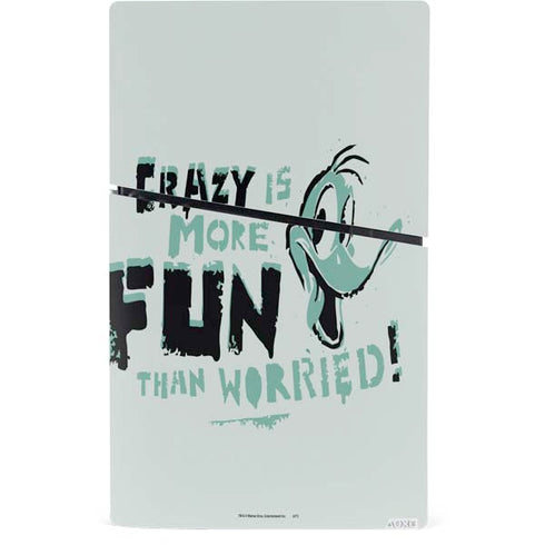 Looney Tunes Daffy Duck Crazy PS5 Slim Digital Edition Bundle Skin