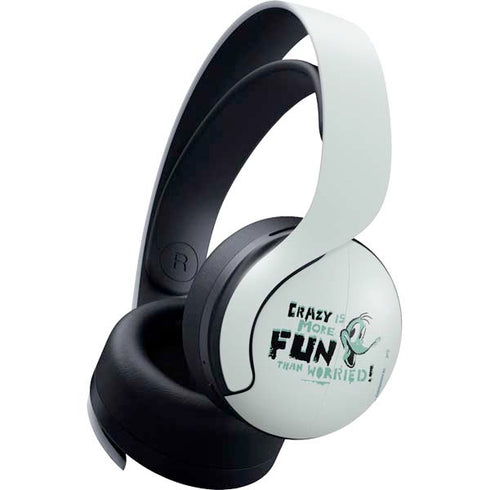 Looney Tunes Daffy Duck Crazy PULSE 3D Wireless Headset for PS5 Skin