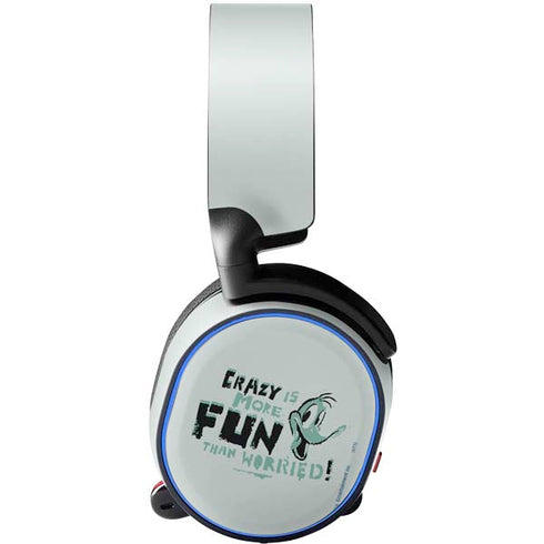 Looney Tunes Daffy Duck Crazy SteelSeries Arctis 3 Skin