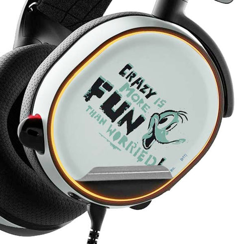 Looney Tunes Daffy Duck Crazy SteelSeries Arctis 3 Skin