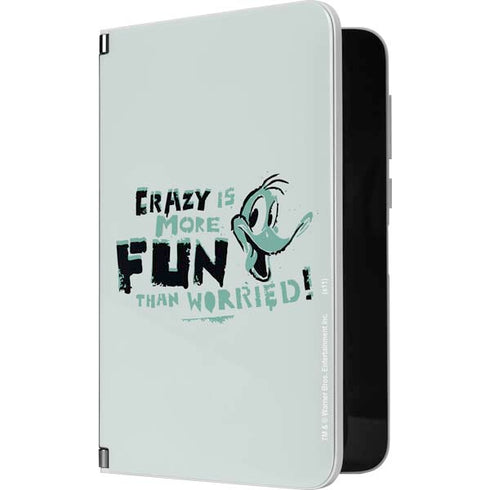 Looney Tunes Daffy Duck Crazy Surface Duo Skin