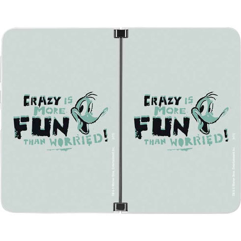 Looney Tunes Daffy Duck Crazy Surface Duo Skin