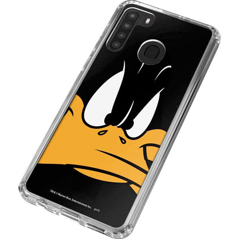 Looney Tunes Daffy Duck Galaxy A21 Clear Case