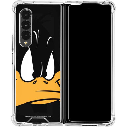 Looney Tunes Daffy Duck Galaxy Z Fold4 5G Clear Case