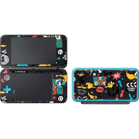 Looney Tunes Daffy Duck Patches Nintendo 2DS XL (2017) Skin
